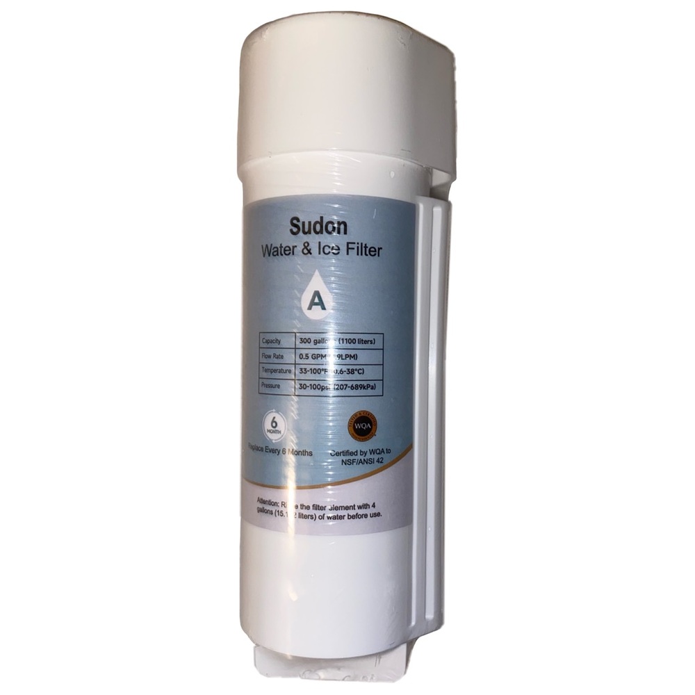 Sudon Water & Ice Filter A Replacement for Whirlpool EDRARXD1 & Everydrop